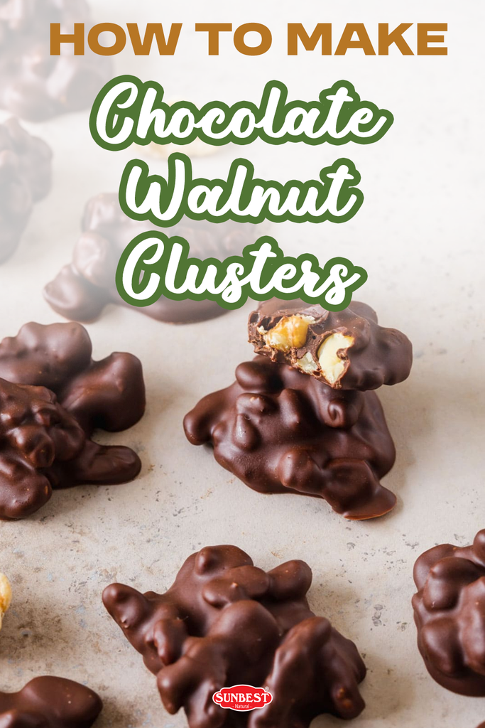 How to Make Chocolate Walnut Clusters