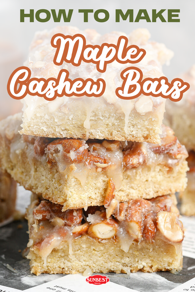 How To Make Maple Cashew Bars