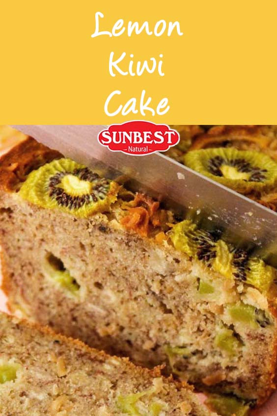 Lemon Kiwi Cake Recipe