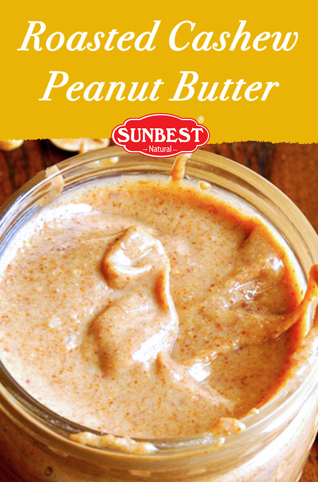 Roasted Cashew Peanut Butter