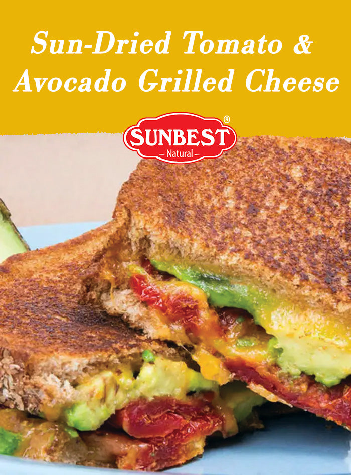 Sun-Dried Tomato & Avocado Grilled Cheese