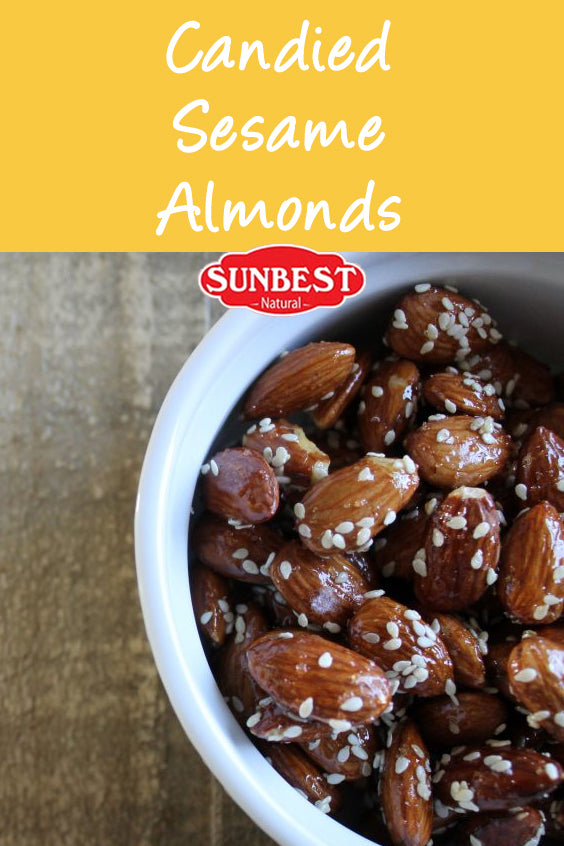 Candied Sesame Almonds Recipe