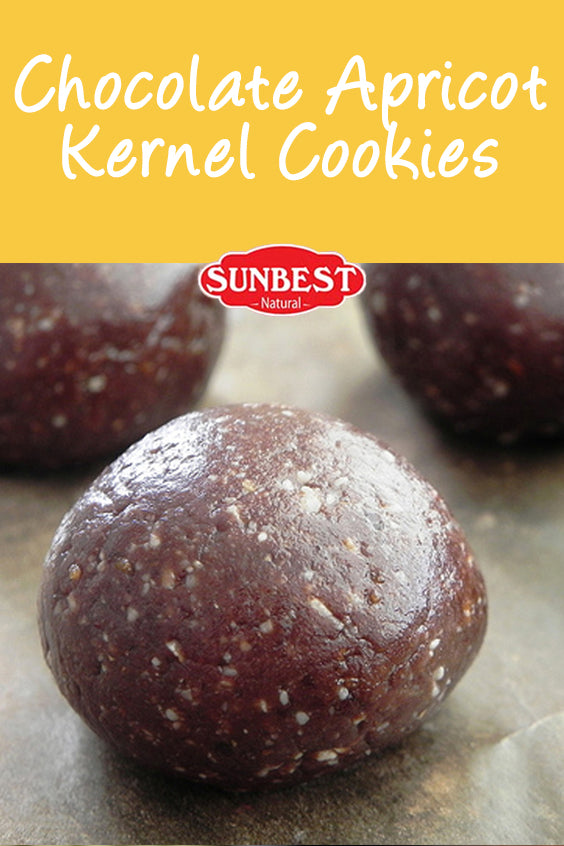 Chocolate Apricot Kernel Cookies Recipe