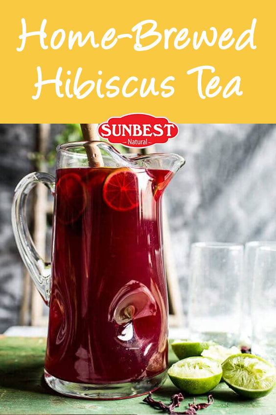 Home Brewed Hibiscus Tea Recipe