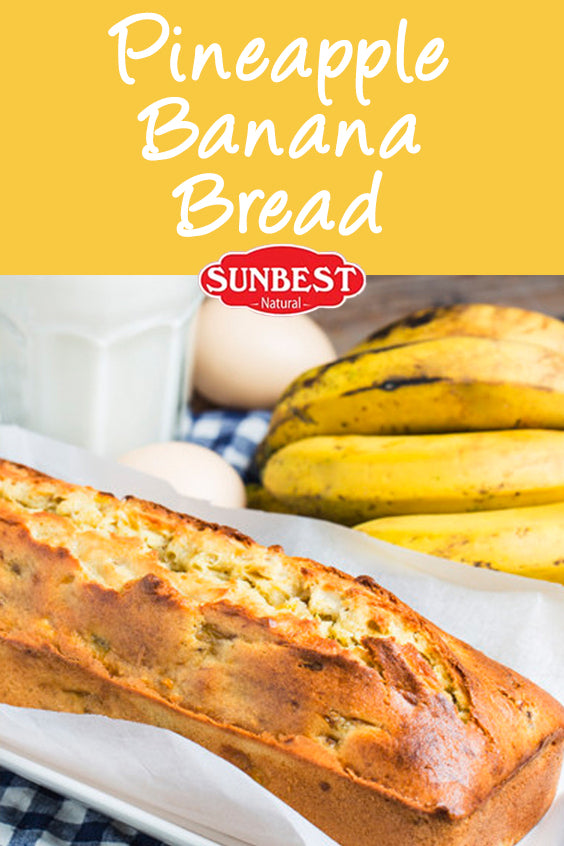 Pineapple Banana Bread Recipe