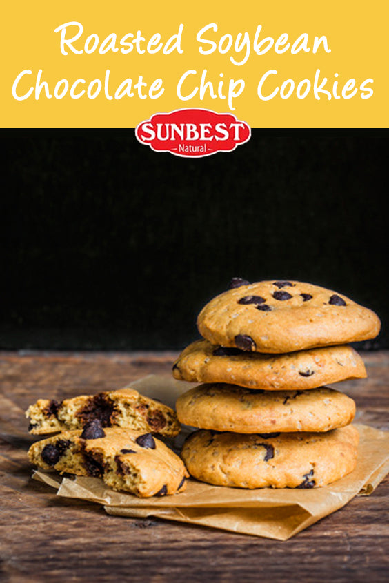 Roasted Soybean Chocolate Chip Cookie Recipe