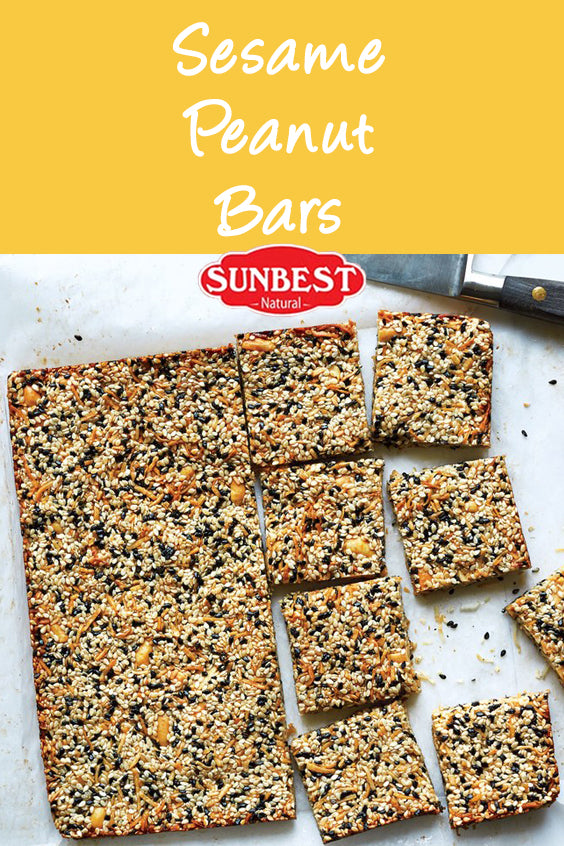 Sesame-Peanut Bar Recipe