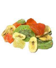 Tropical Dried Fruit Mix , Fruit Medleys ( Mango,Papaya,Pineapple, Banana Chips,Kiwi)