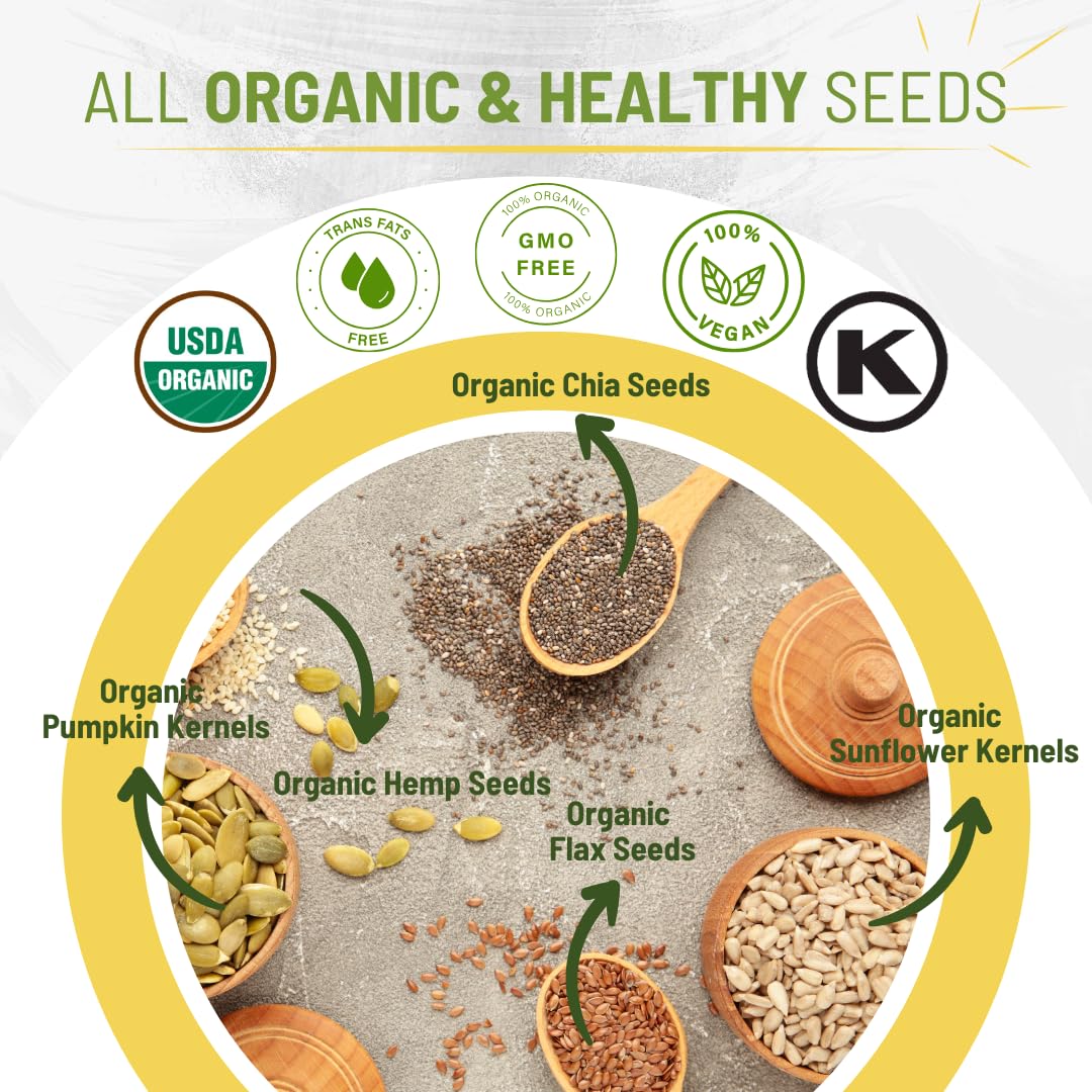 plant snacks super seed mix Organic Super Seeds