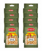 Grab &Go Snack Pack -Peanuts Roasted Salted Single Serve Bag (Shelled, 10 Count)